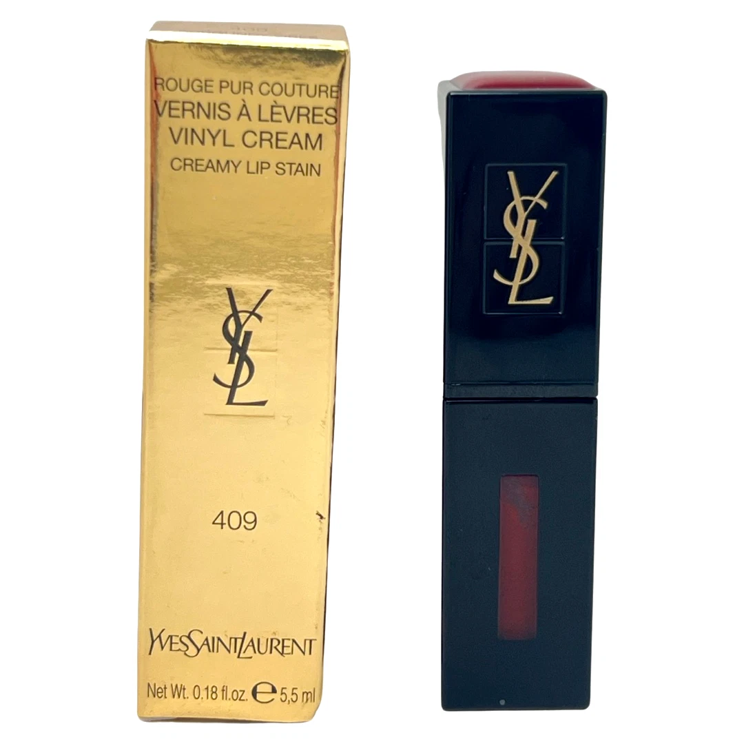 ysl vinyl cream lip stain 409
