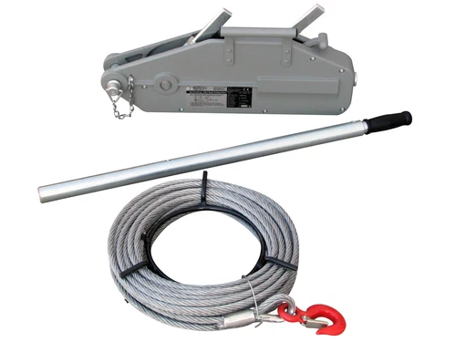 Seilzug Greifzug Seilwinde Winde 800/1600/3200kg 0,8/1,6/3,2 t to 20/40/60m Seil - Bild 9 von 11