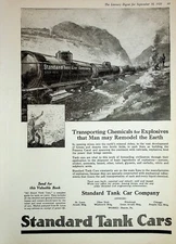 Original Standard Tank Car AD Highlight: Transporting Chemicals for Explosive