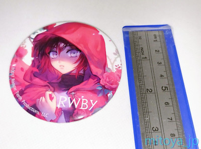 2017 Team RWBY Ruby Rose Pinback button badge Japan MEDICOS