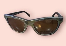 Diesel Men  s Denim Frame Sunglasses DL0111/S 98G Blue Green   New