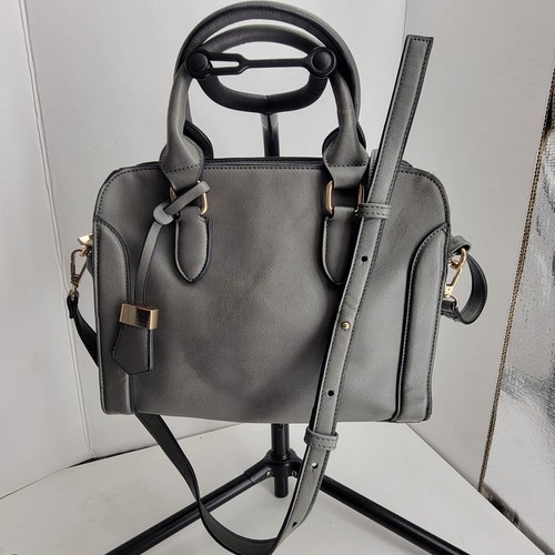Unbranded Mini Satchel Bag Dark Gray