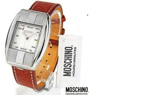 MOSCHINO OROLOGIO UOMO CON SVEGLIA RIBALATABILE modello WAKE ME UP DA  COLLEZIONE | eBay