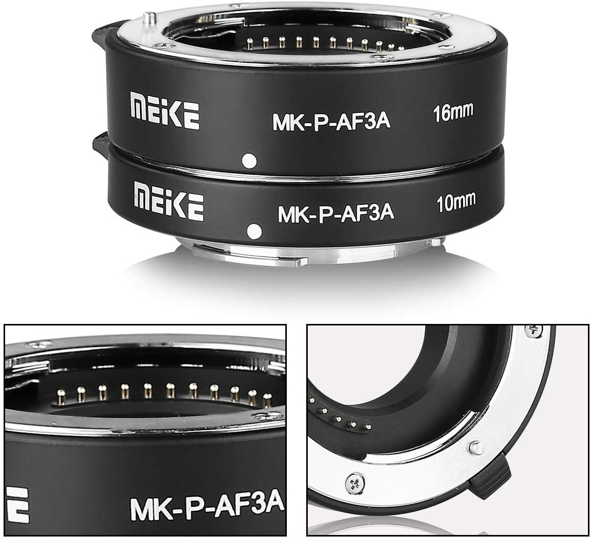 MK-P-AF3A Alloy Macro Auto Focus Extension Tube for Olympus