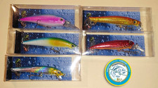 🎣Lot of 5 MAKO Crankbaits 7-9CM / 13-19g Minnow Fishing Lures Hook
