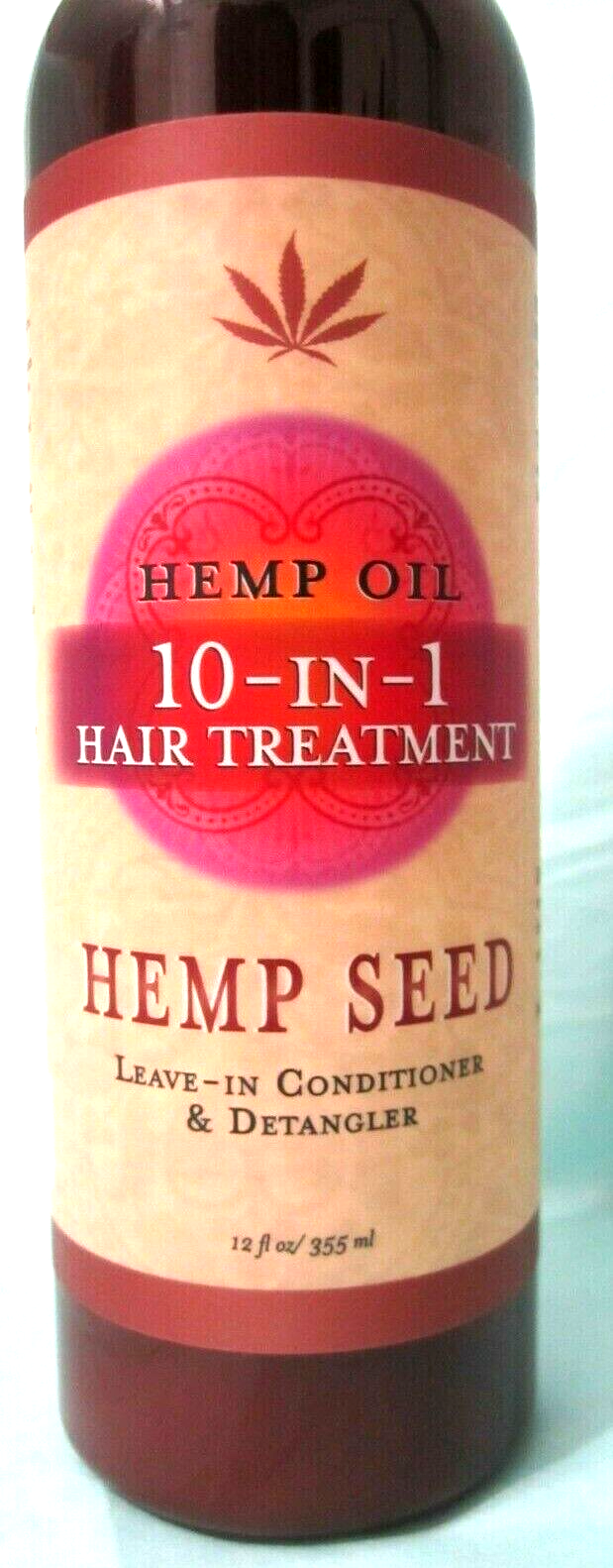 Hemp Oil 10 in1 Hair treatment Hemp Seed Leave in Conditioner
