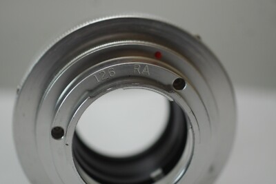 Contaflex 126 Lens blocks Sony E mount Adapter with helical & Aperture control