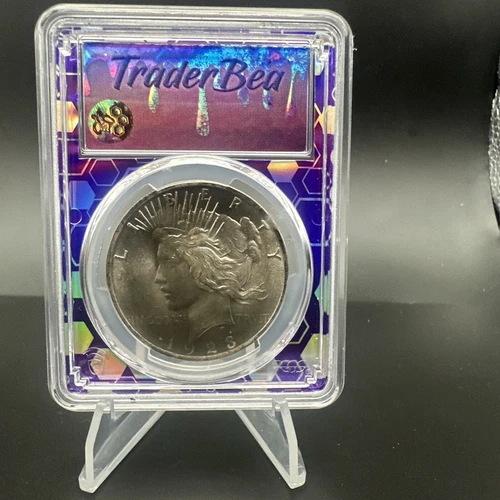 1923 $1 Peace  Dollar - PCGS MS63+