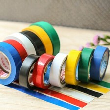10X PVC Insulating Tape Electrical Sticky Waterproof Flame Retardant 10/15M New