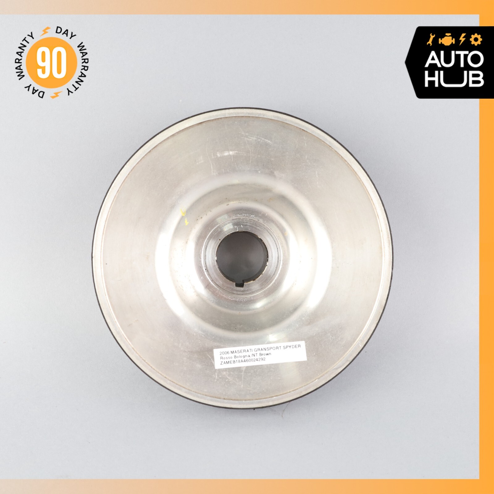 Maserati M138 GranSport Quattroporte Crankshaft Pulley Harmonic Balancer OEM 46k