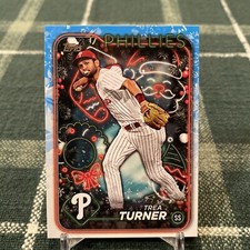 2024 Topps Holiday #H43 Trea Turner Philadelphia Phillies