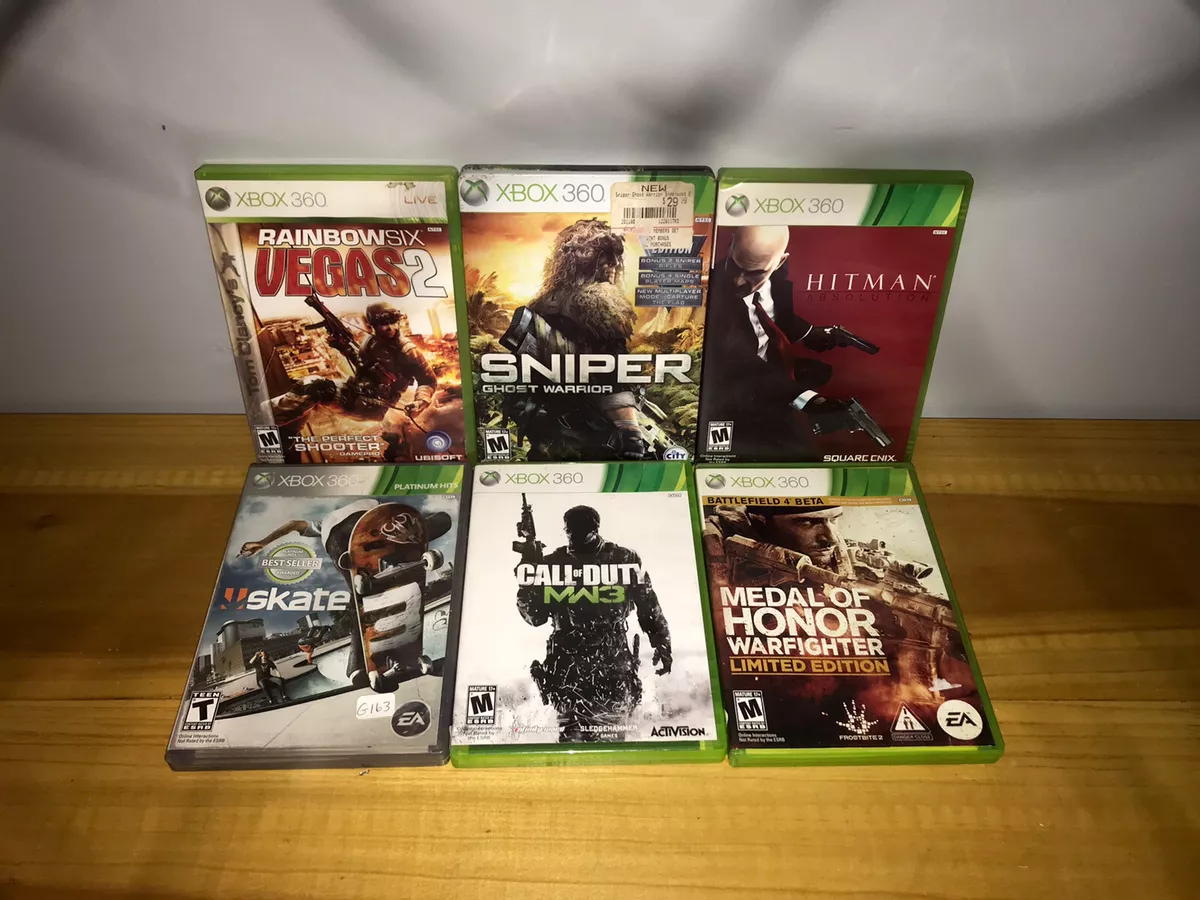 Lot of 6 Xbox 360 Games