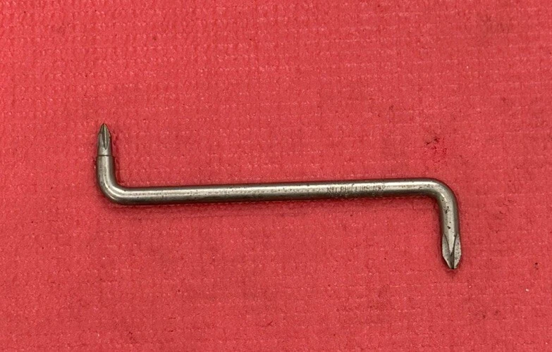 Vaco P-120 Klein Tools #1 and #2 Phillips Offset Screwdriver MADE IN THE USA - Image 2 of 4