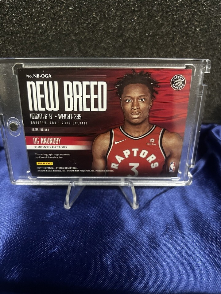 201718 Panini Status New Breed NBOGA OG Anunoby (AU, RC) eBay