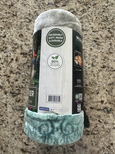 WILD FRONTIER PLÜSCH ÜBERWURF BENGALISCHER TIGER 50 ZOLL X 60 ZOLL Polyester weich warm langlebig - Bild 2 von 3