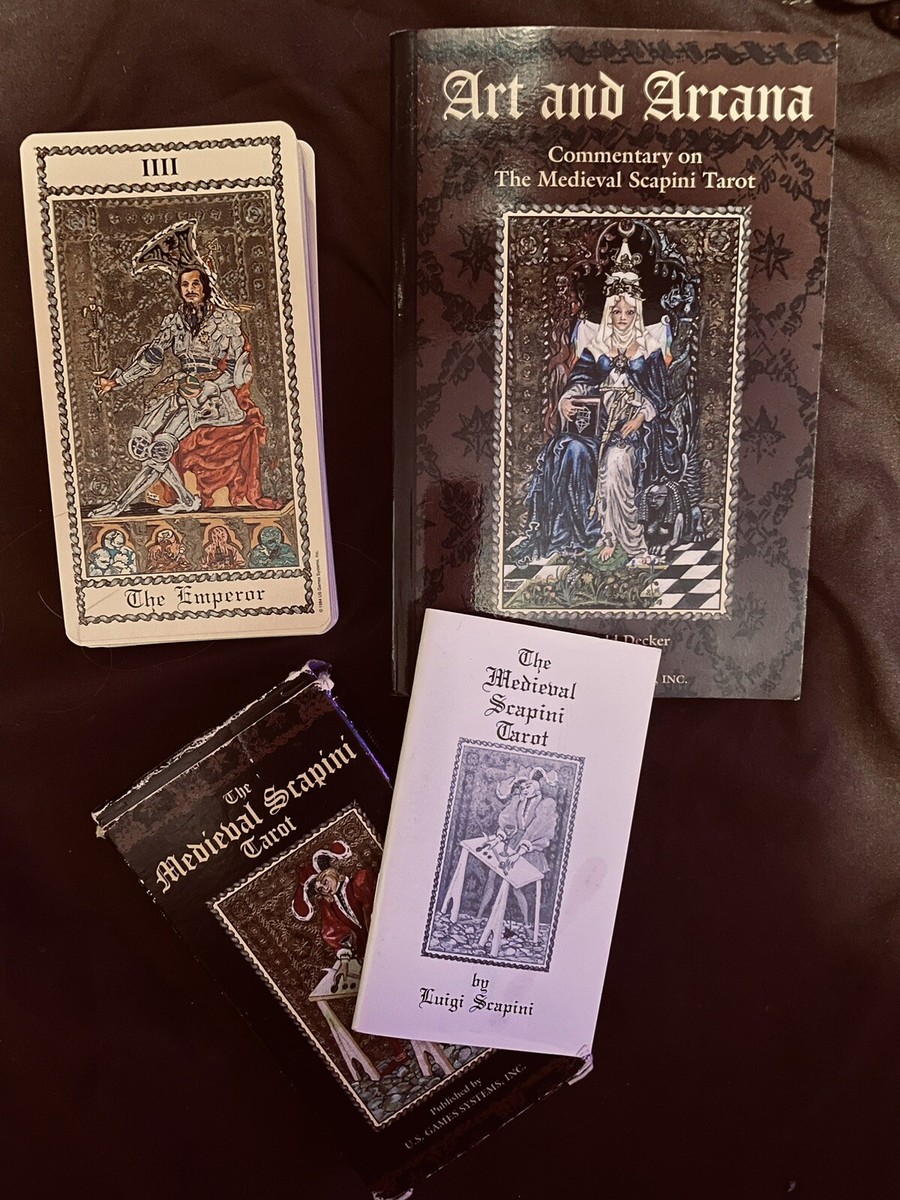 ブックセットは絶版♥The Medieval Scapini Tarot The Medieval Scapini Tarot by Luigi Scapini