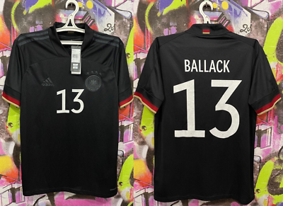 Germany 2020 2021 Away Shirt Ballack #13 Football Soccer
