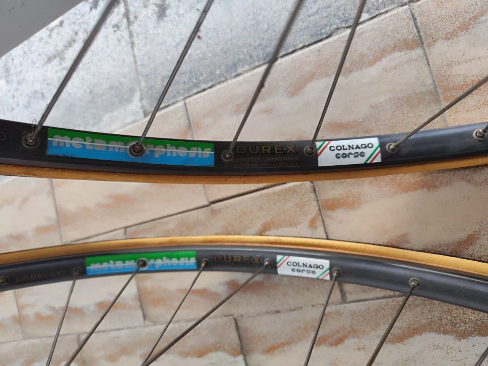 RUEDAS AMBROSIO METAMORPHOSIS COLNAGO CORSE SHIMANO RUOTE CORSE Foto 2 de 4