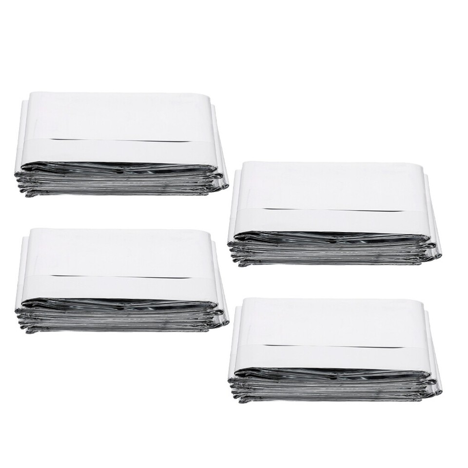 4Pcs Rescuing Blanket Emergency Blanket Camping Supplies Survival Warm