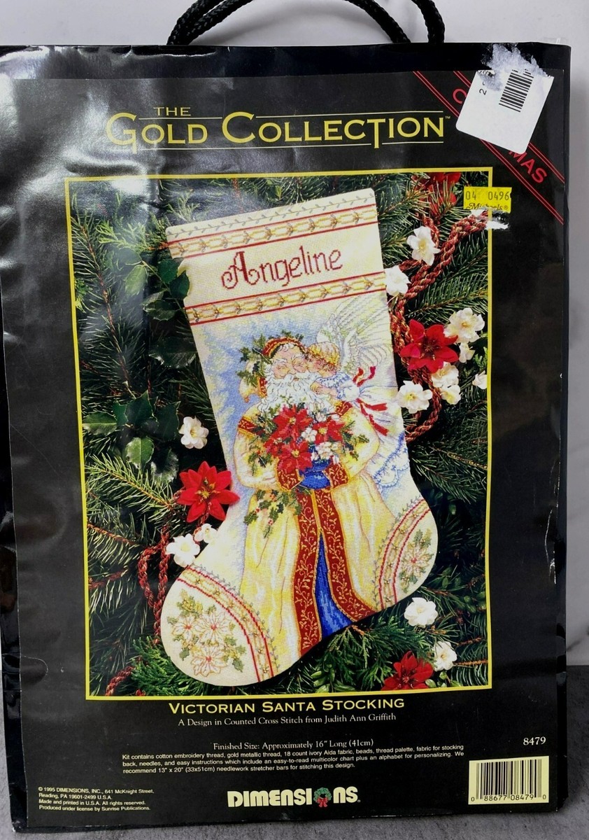 Kit Point De Croix Dimensions Gold Collection - Le Traîneau Du Père Noël (Santa's Sleigh) 8664 - 15x12