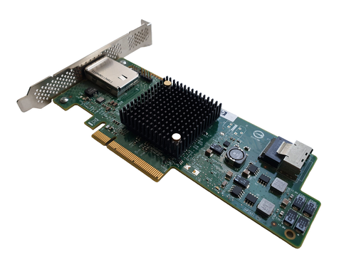 HPE PCI Express x8 SAS Contrôleur 6Go/s SN: 660086-001 LSI SAS9205-4i4e - Photo 3/4