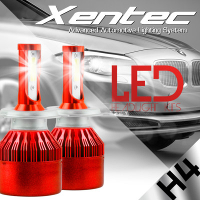 XENTEC LED HID Headlight kit H4 9003 White for 1994-1995 Mercedes-Benz E320