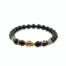 EPIC STONE- Buddha Onyx Bead Bracelet