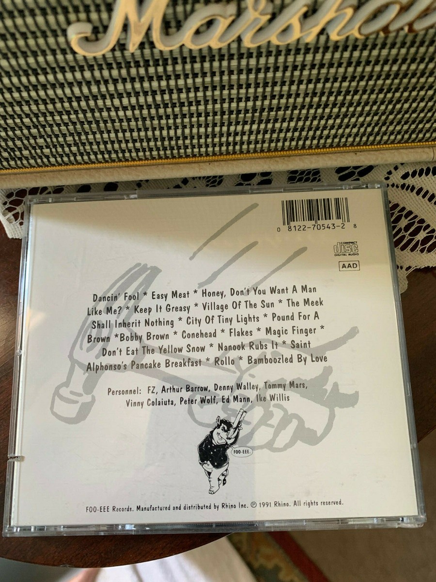RARE FRANK ZAPPA Saarbrucken 1978 PROMO cd LIVE BOOTLEG OOP Dancin