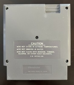 Nintendo Entertainment System NES - Ghosts &lsquo;N Goblins - Tested - 5 Screw