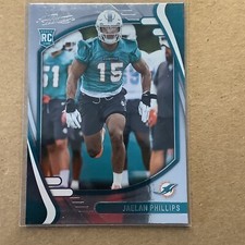 2021 Panini Absolute Rookies Jaelan Phillips #154 Rookie RC B-3