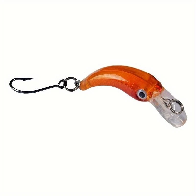 8x Mini Wobbler Forelle Set | Sinkend | UL Crankbait Köder | Einzelhaken Barsch - Bild 4 von 4