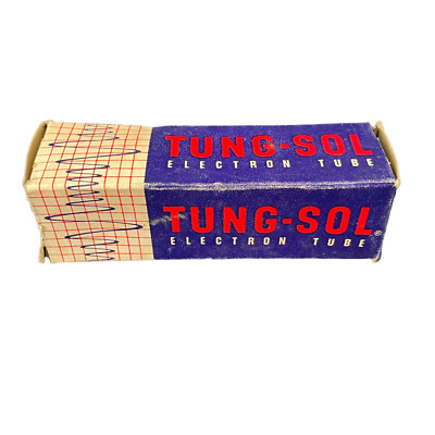 1 NOS Tung-Sol USA 1B3GT Vacuum Tube Tested Guaranteed 322MH3 NEW Vintage USA