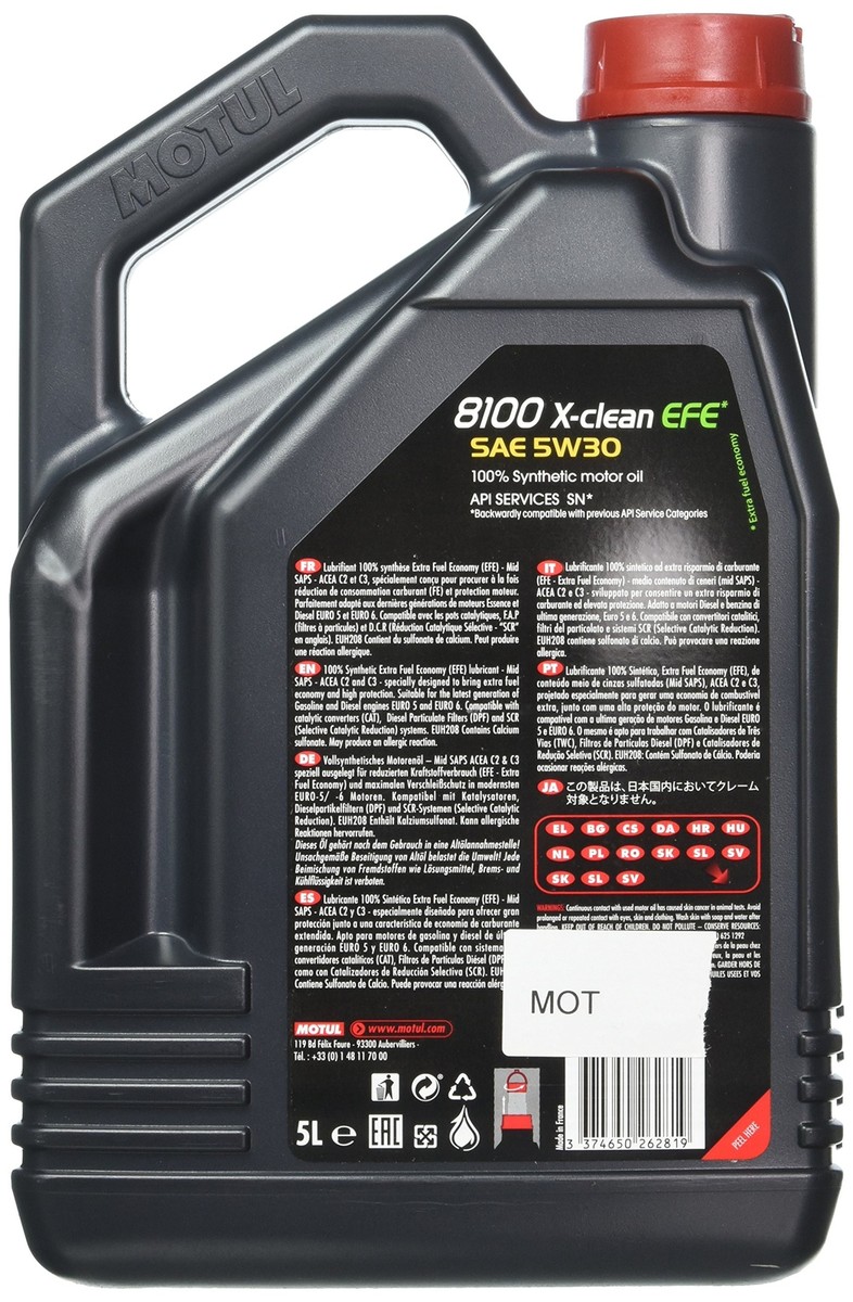 ✨ 1849✨ Amazon.com: Motul 5W30 X-Clean FE 5L (2 Bottle) : Automotive