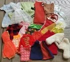 Vintage BARBIE Doll Big Lot Clothes Dresses Skirts Jackets & More 1960's
