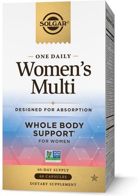 Solgar One Daily Women's Multi Whole Body Support Highly Absorbable Delayed Rele