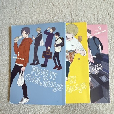 Play It Cool Guys Vol. 1 2 and 3 English Manga Graphic Novel Lot of 3 Yen Press