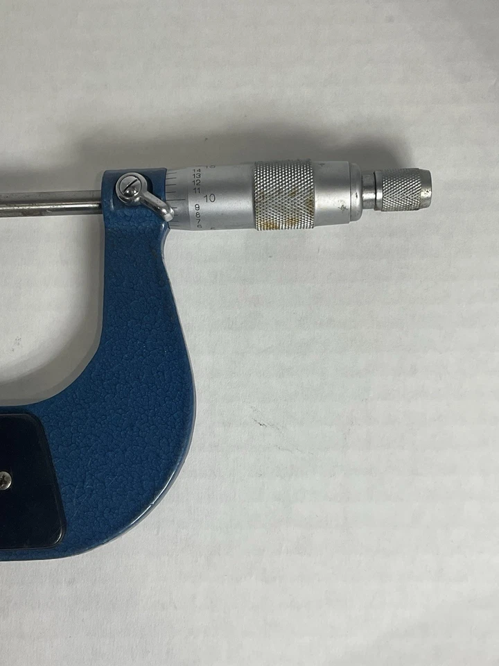 Matco Tools MIC34  3"- 4" Outside Micrometer, Carbide Tipped, Ratchet Stop - Image 3 of 4