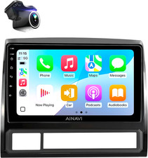 Car Stereo for Toyota Tacoma 2005  2015 Wireless CarPlay/Android Auto 5G WiFi
