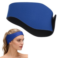 Swimming Ear Band Waterproof Ear Band M Neoprene Blue