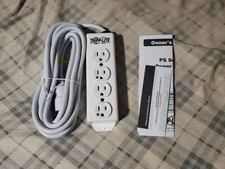 Tripp Lite PS-415-HG 4-Outlet Power Strip With 15 Ft Cord Hospital Grade White
