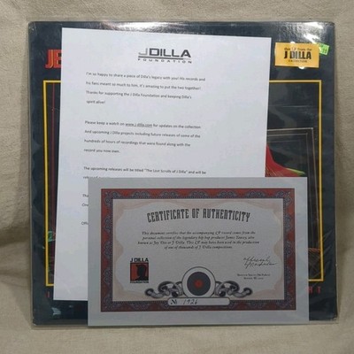 J DILLA Personal Record Collection: Jeff Lorber ''In The Heat Of The Night'' Vinyl