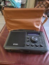 Eton Elite Field Radio With Leather Satchel-