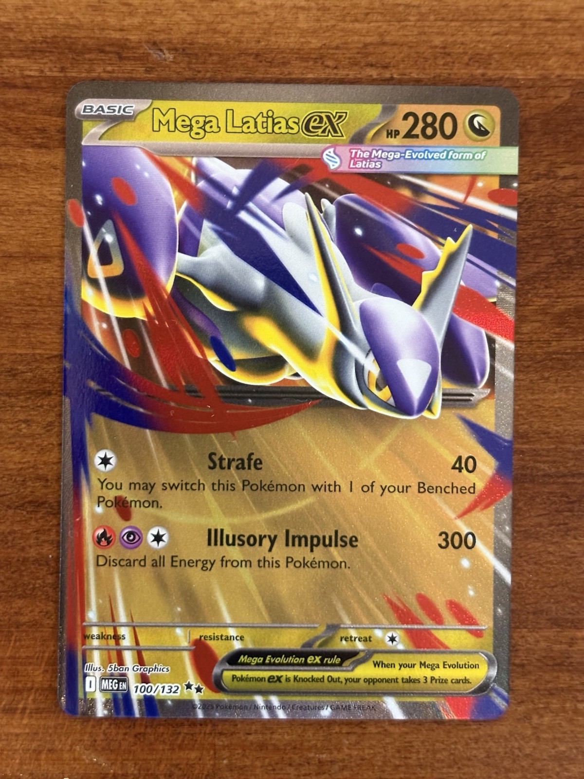 Pokémon TCG, Mega Latias Ex 100/132 - Mega Evolution Base Set