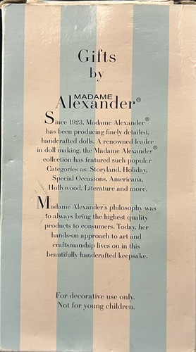 Delightful 2001 Madame Alexander Figurine, Mad Hatter 91595, IOB w/COA - Picture 10 of 12