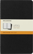 Moleskine Cahier Journal, Soft Cover, Large 5 X 8.25 Ruled/