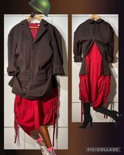 USED ISSEY MIYAKE JACKET, ONLY TRIED ON, ASYMMETRICAL DESIGN. VERYGOOD