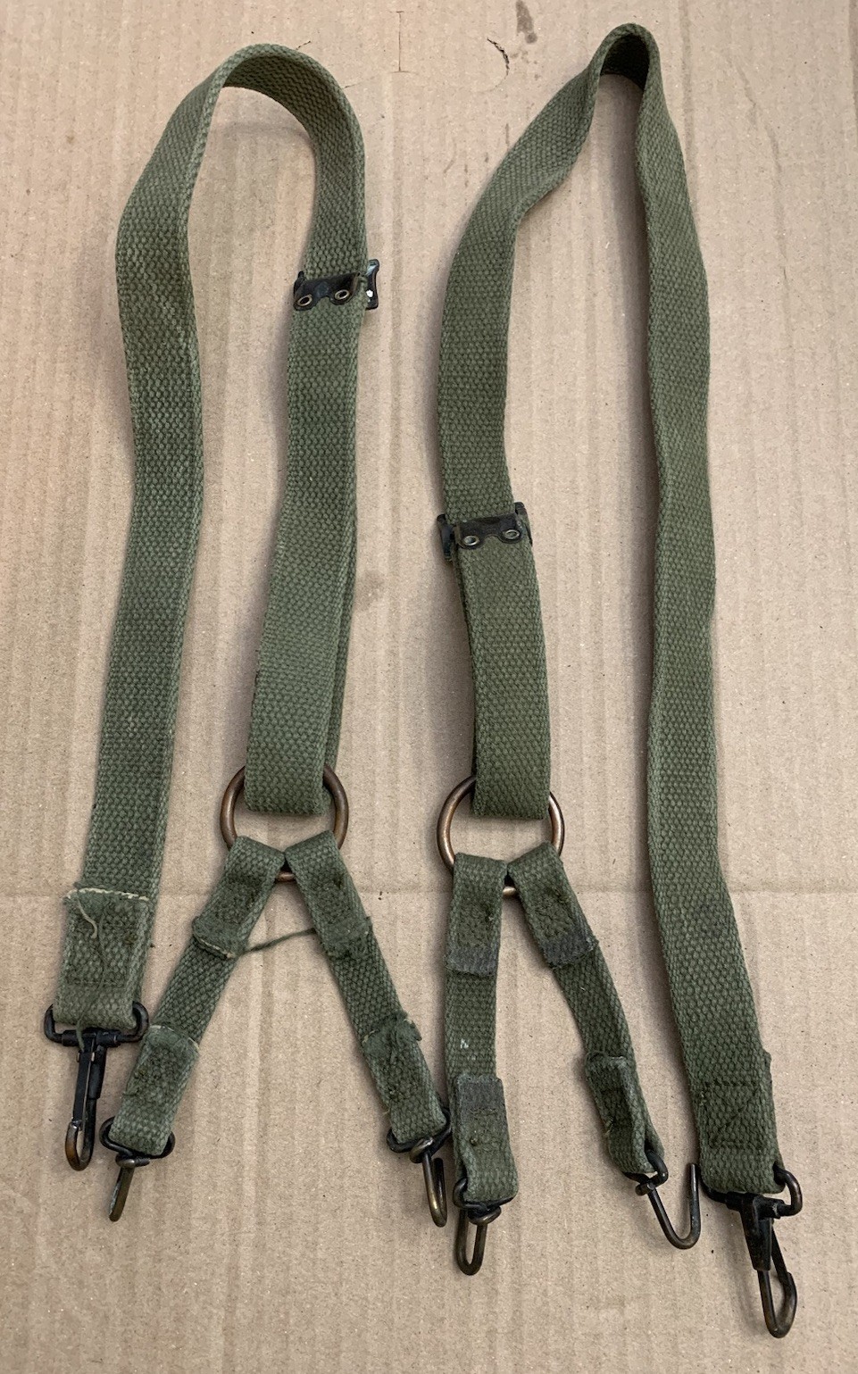 Vietnam Era USMC M41 Field Pack Equipment Suspenders