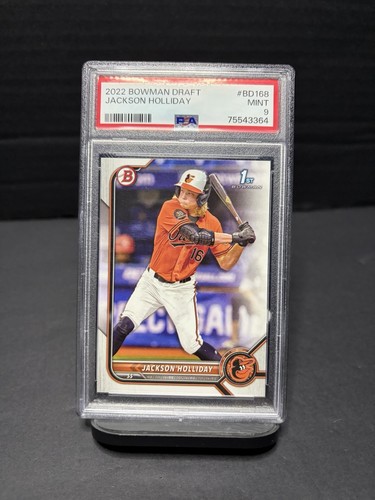 2022 Bowman Draft - PSA 9 Jackson Holliday #BD-168 (RC)