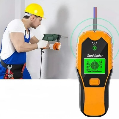 5 in 1 Wall Scanner Stud Finder Detector LCD Display Handheld Wall Detector NEU