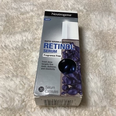Neutrogena Rapid Wrinkle Repair Retinol Serum Capsules Fragrance Free Face